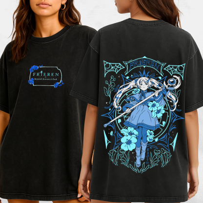 Frieren: Beyond Journey’s End Washed T-shirt/Crewneck/Hoodie