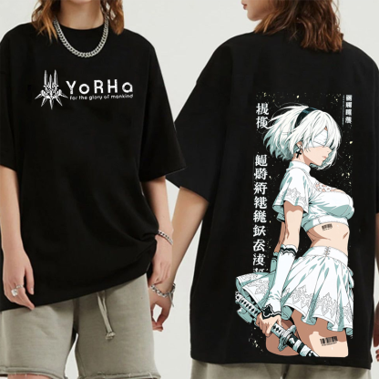 NieR: Automata Washed T-shirt/Crewneck/Hoodie