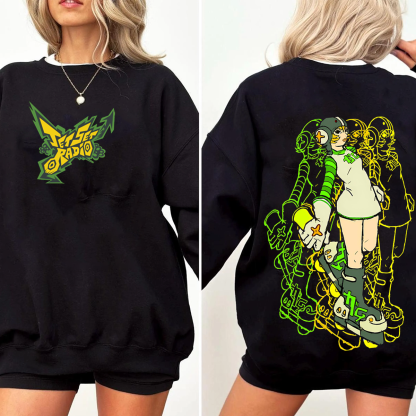 Jet Set Pedia - Jet Set Radio Essent T-shirt/Crewneck/Hoodie