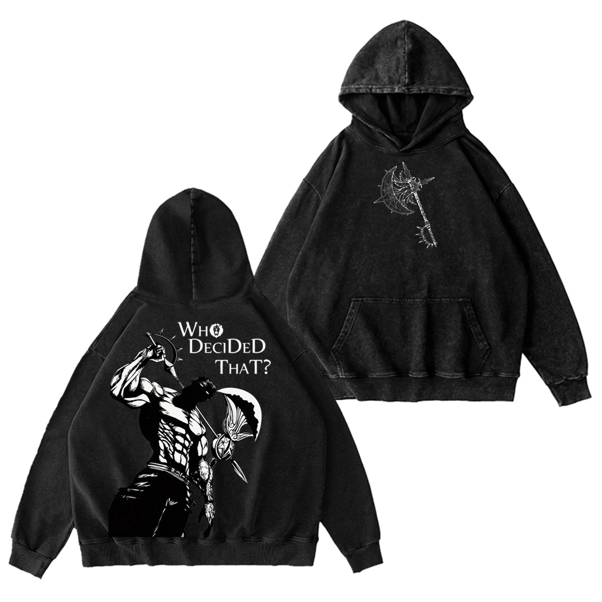 EscanorSevenDeadlySins  Oversized Washed T-shirt/Crewneck/Hoodie