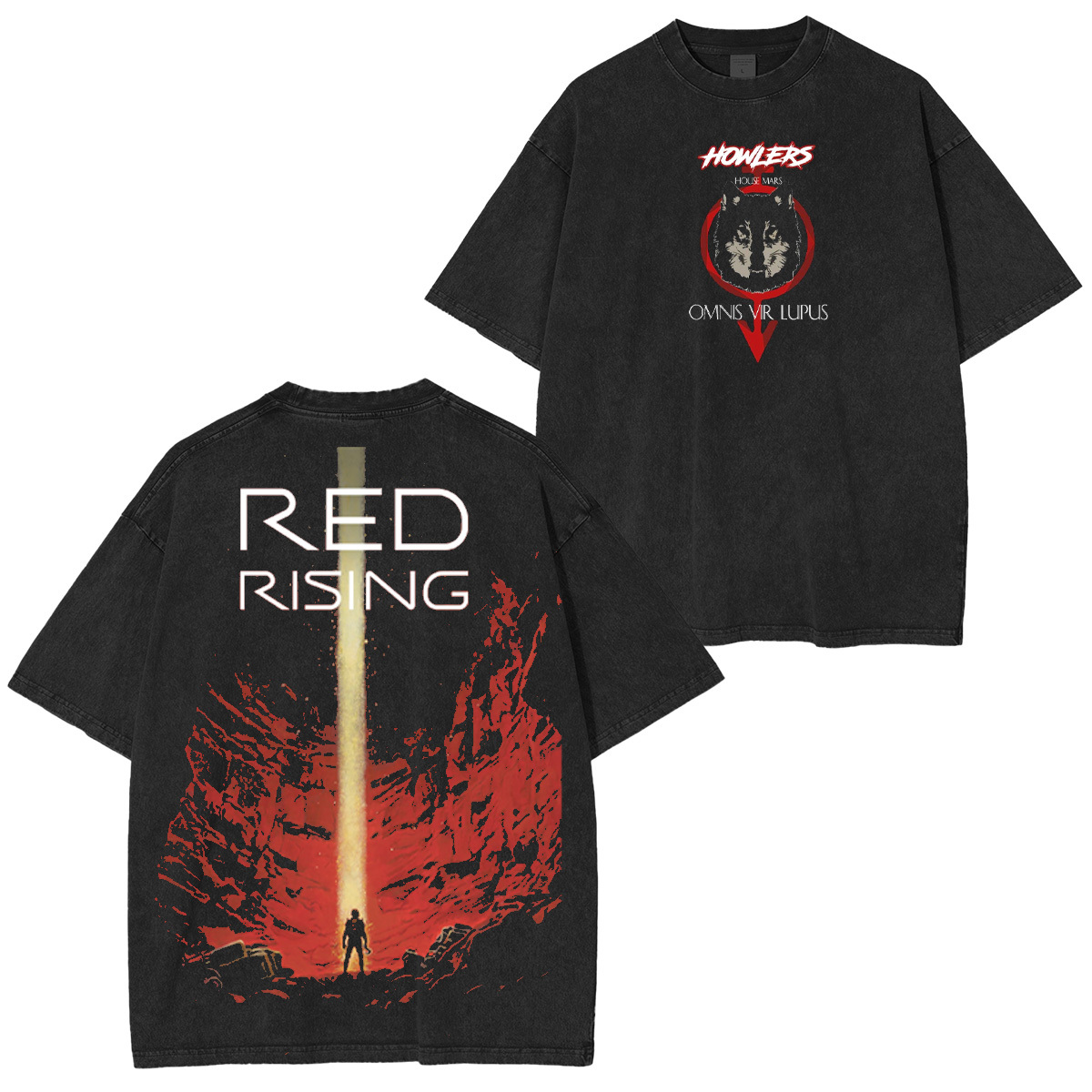 Red Rising Oversized T-shirt/Crewneck/Hoodie