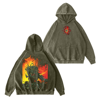 Chaos Star Warhammer 40k Oversized T-shirt/Crewneck/Hoodie