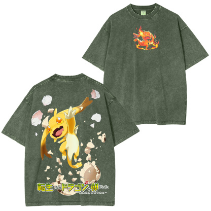 Reincarnated as a Dragon Hatchling Oversized T-shirt/Crewneck/Hoodie