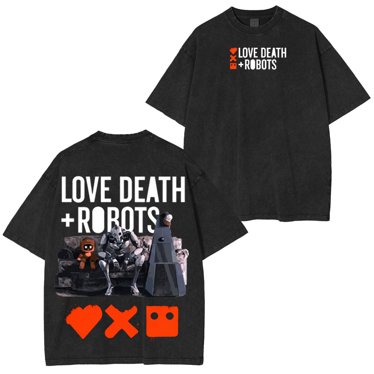 Love Death and Robots Oversized T-shirt/Crewneck/Hoodie