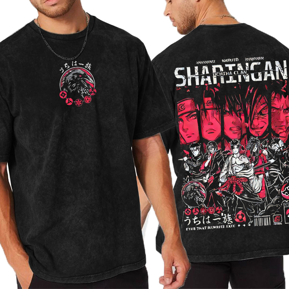 Uchiha Ichizoku Naruto Oversized T-shirt/Crewneck/Hoodie