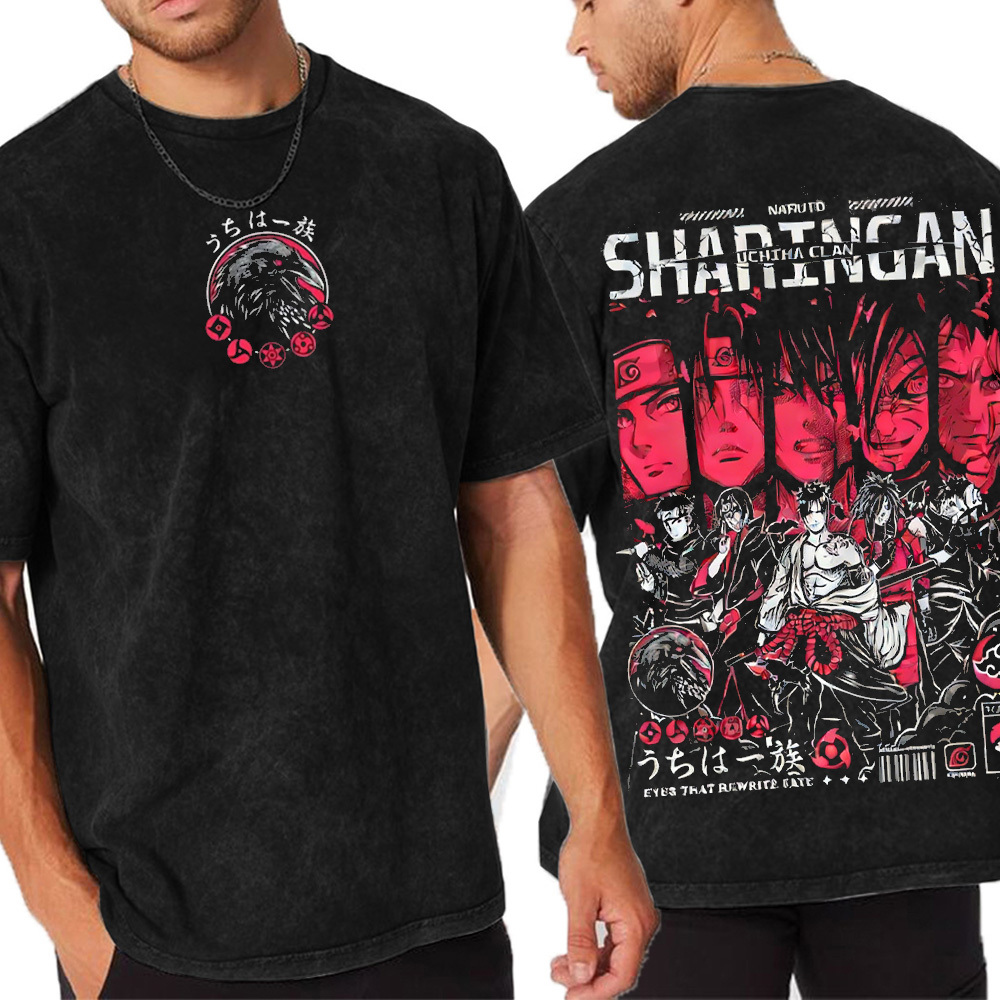Uchiha Ichizoku Naruto Oversized T-shirt/Crewneck/Hoodie