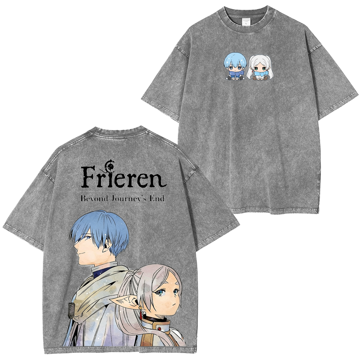 Frieren: Beyond Journey's End Vintage Washed T-shirt/Crewneck/Hoodie