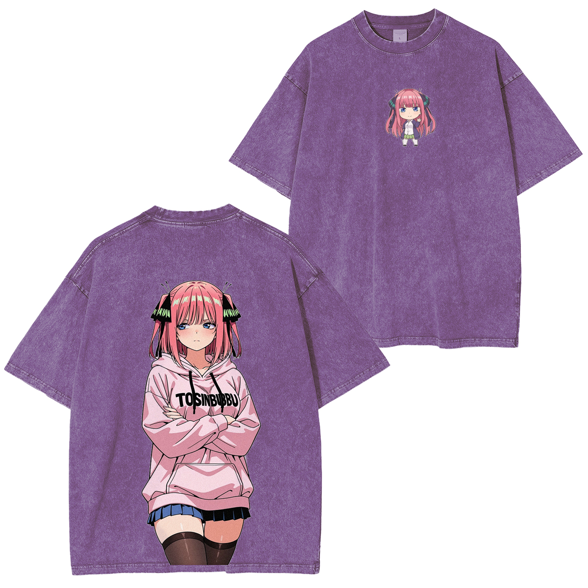 The Quintessential Quintuplets Unisex  Washed T-Shirt/Hoodie/Pullover Sweatshirt
