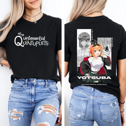 Yotsuba Nakano-The Quintessential Quintuplets Oversized T-shirt/Crewneck/Hoodie