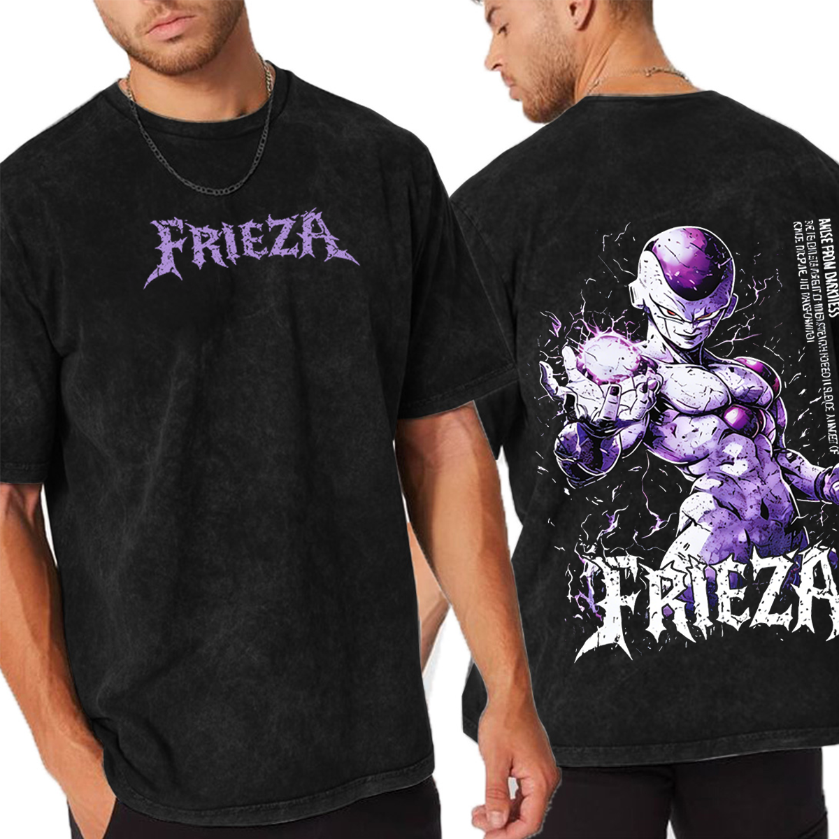 Dragon Ball 'Frieza'  Unisex  Washed T-Shirt/Hoodie/Pullover Sweatshirt