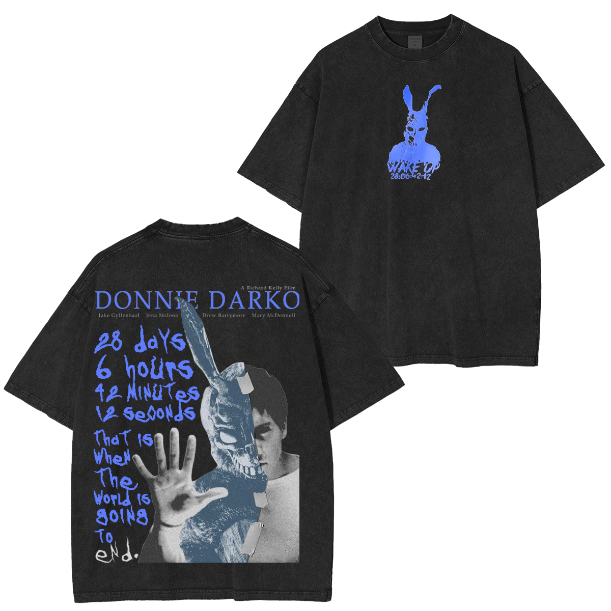 Donnie Darko Frank the Rabbit Unisex Washed T-Shirt