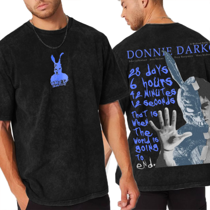 Donnie Darko Frank the Rabbit Unisex Washed T-Shirt