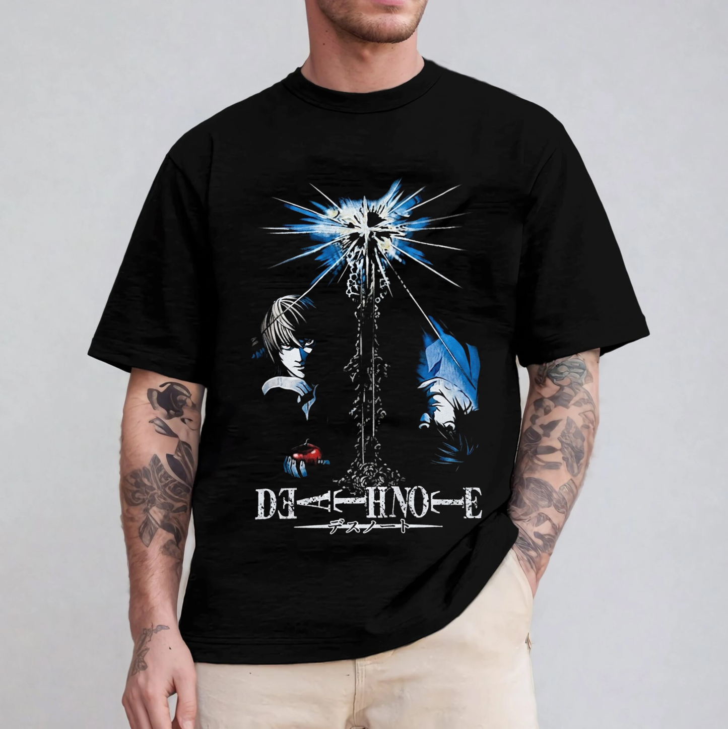 Rurouni Kenshin "Moonlit Night" Vintage Washed T-shirt/Crewneck/Hoodie