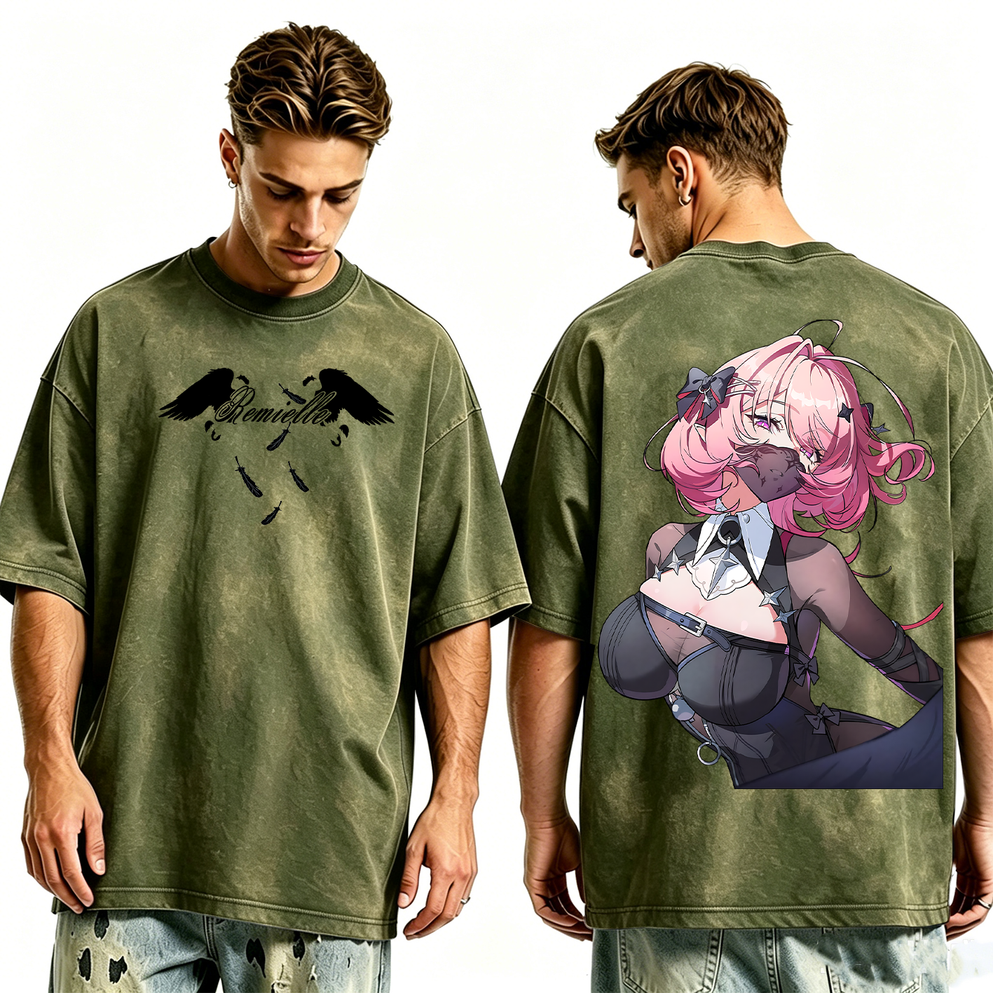 Zenless Zone Zero Remielle Washed T-shirt/Crewneck/Hoodie