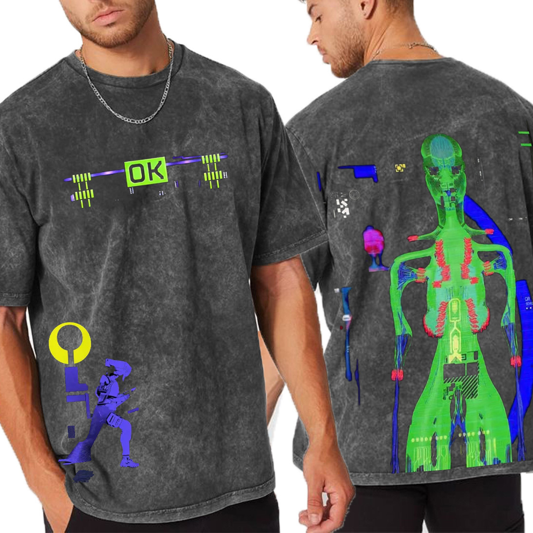Marathon Vintage Unisex  Washed T-Shirt