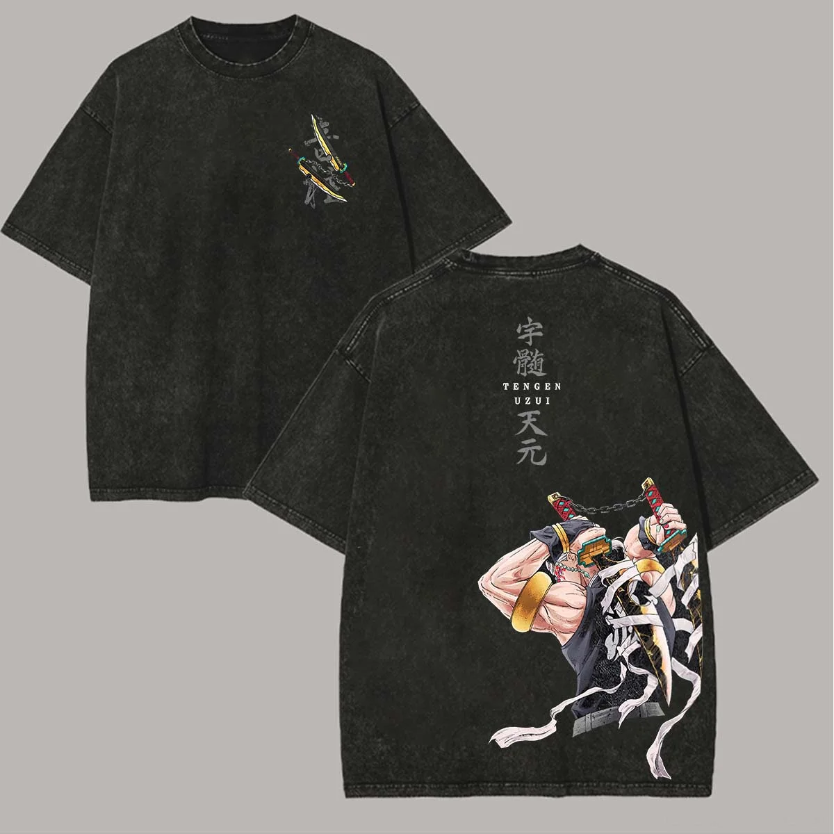 Tengen Uzui Printed Unisex Washed T-Shirt