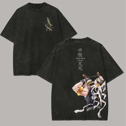 Tengen Uzui Printed Unisex Washed T-Shirt