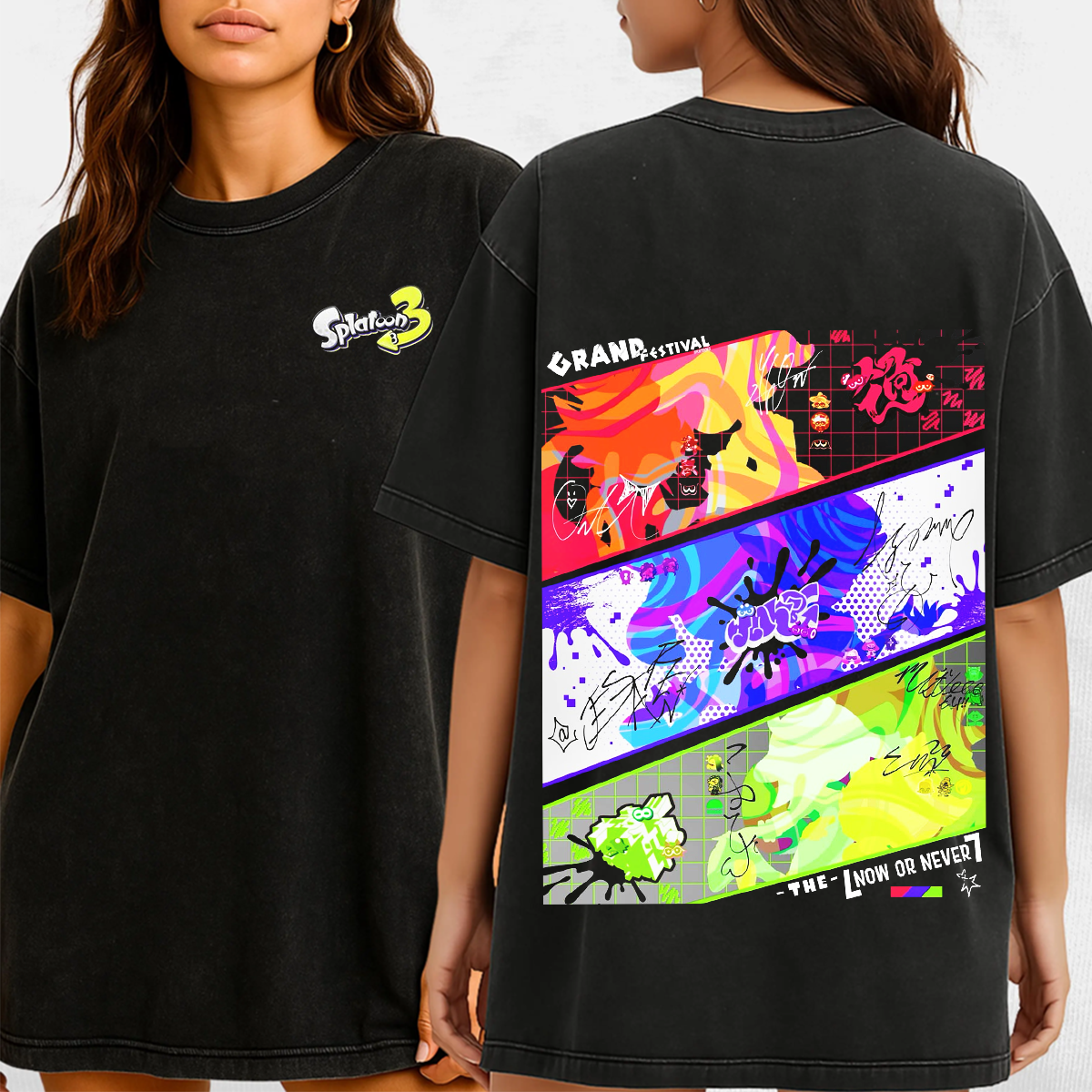 Splatoon 3 Washed T-Shirt