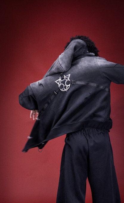 Watchman Series Unisex Washed Zip Up Hoodie