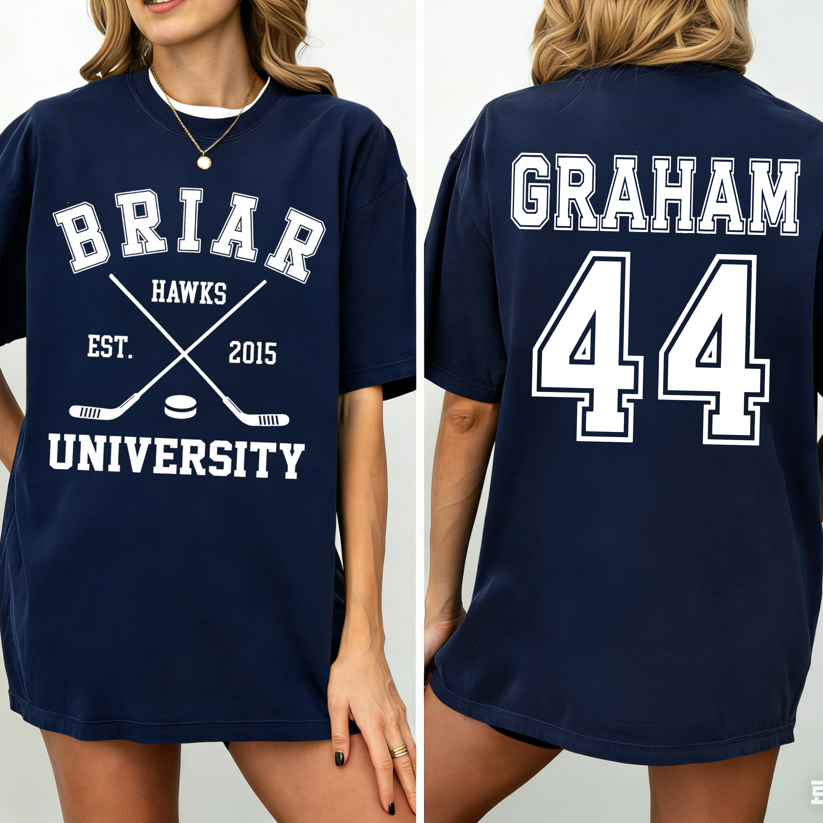 Briar University Graham 44 Hockey, Off Campus Unisex T-shirt/Crewneck/Hoodie
