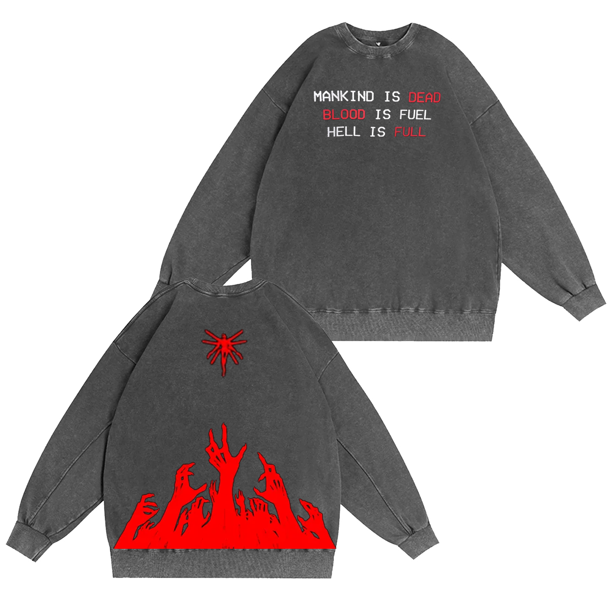 Heaven Pierce Her Vintage Washed T-shirt/Crewneck/Hoodie