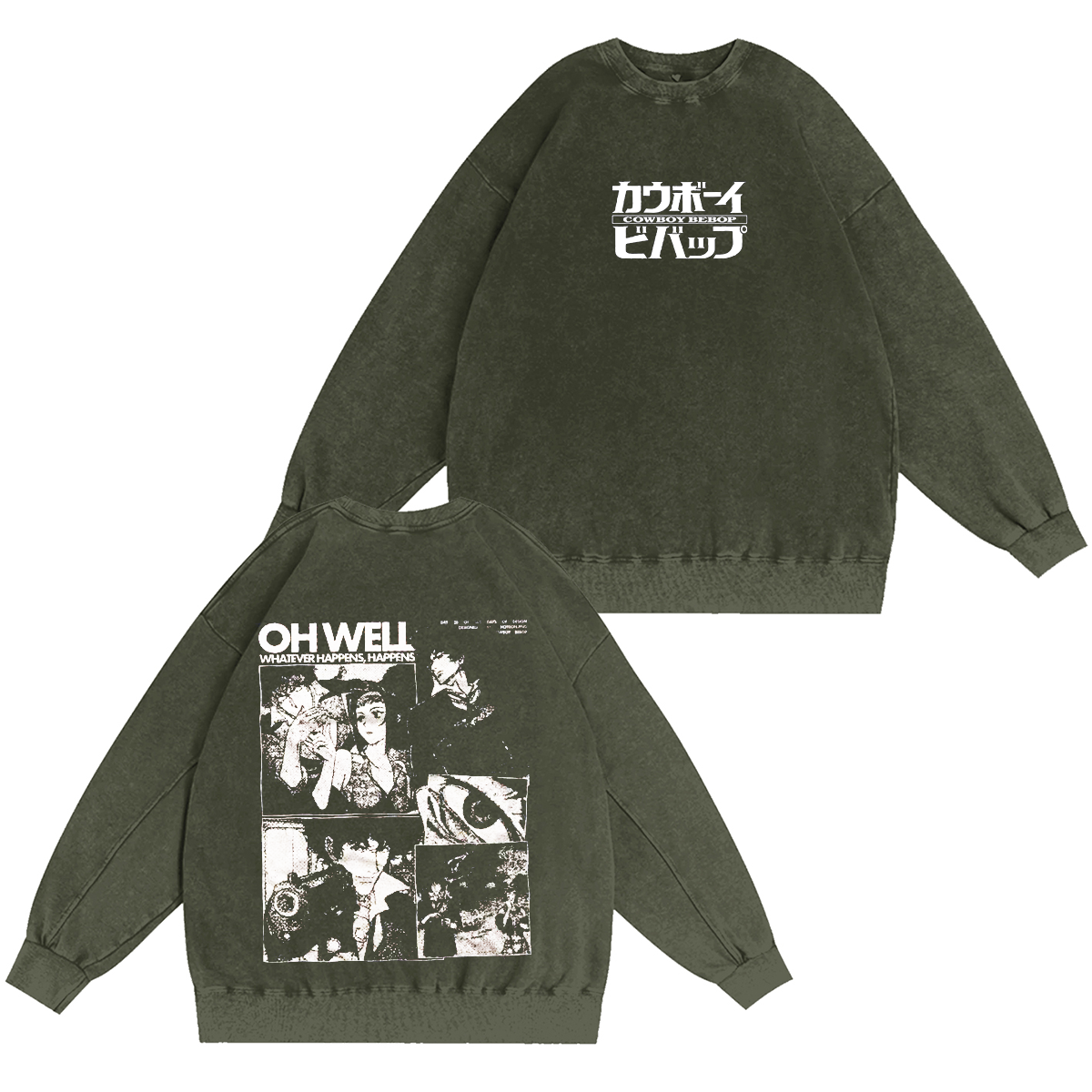 Cowboy Bebop Vintage Washed T-shirt/Crewneck/Hoodie