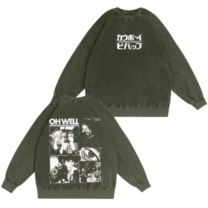 Cowboy Bebop Vintage Washed T-shirt/Crewneck/Hoodie