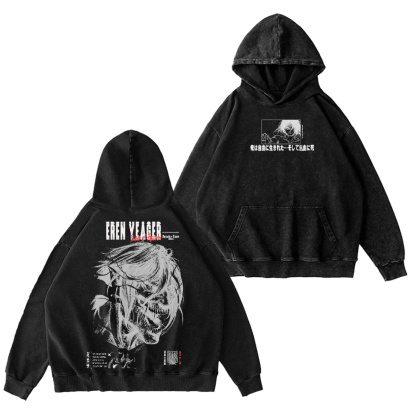 Attack on Titan Washed T-shirt/Crewneck/Hoodie
