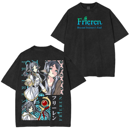 Frieren Vintage Washed T-shirt/Crewneck/Hoodie