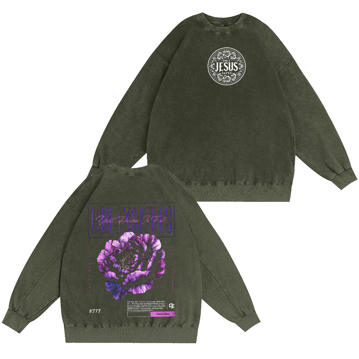 Eternal Word Vintage Washed T-shirt/Crewneck/Hoodie