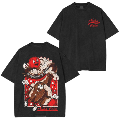 Fallout Nuka-Cola Pin-Up Washed T-Shirt /Crewneck/Hoodie