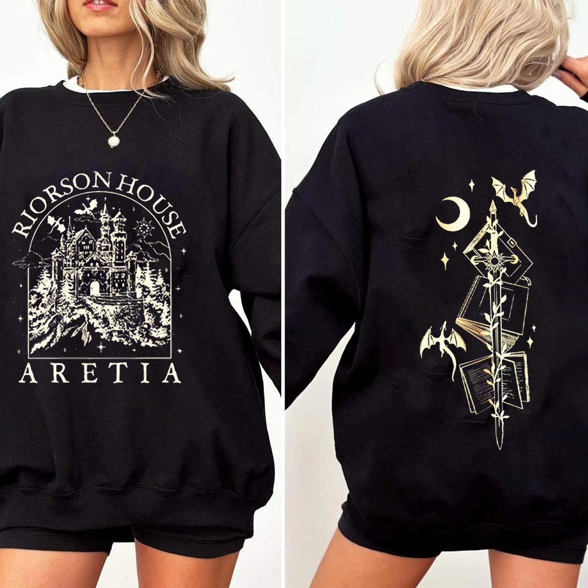 Xaden Riorson House Aretia Oversized Unisex T-shirt/Crewneck/Hoodie