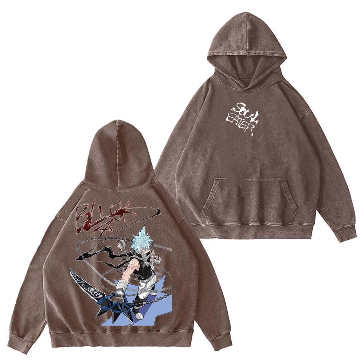 Soul Eate Black Star Oversized T-shirt/Crewneck/Hoodie