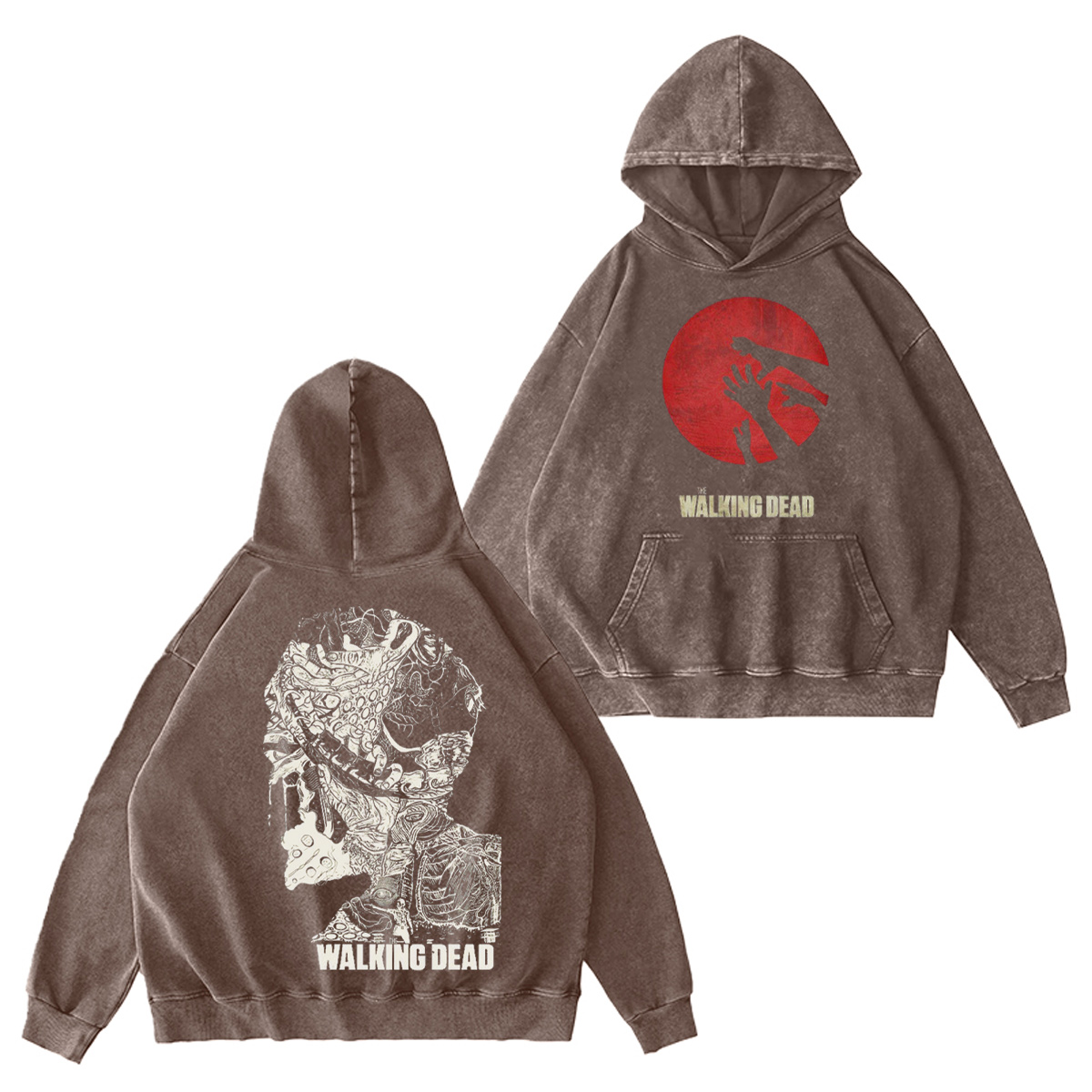 The Walking Dead Vintage Washed T-shirt/Crewneck/Hoodie