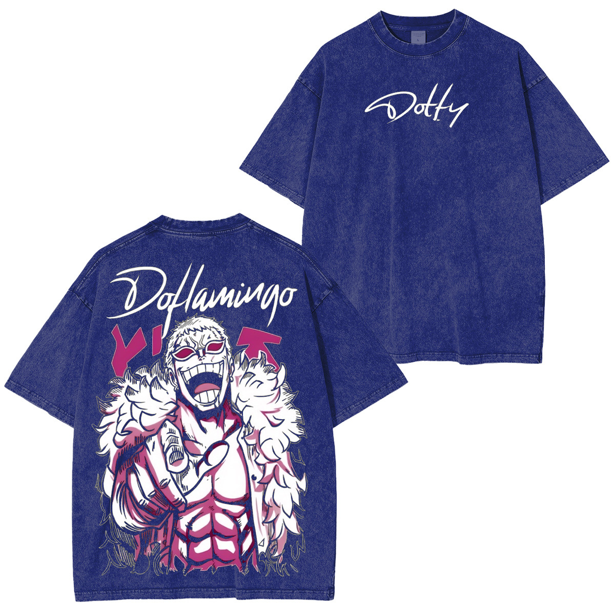 Doflamingo Unisex Washed T-Shirt