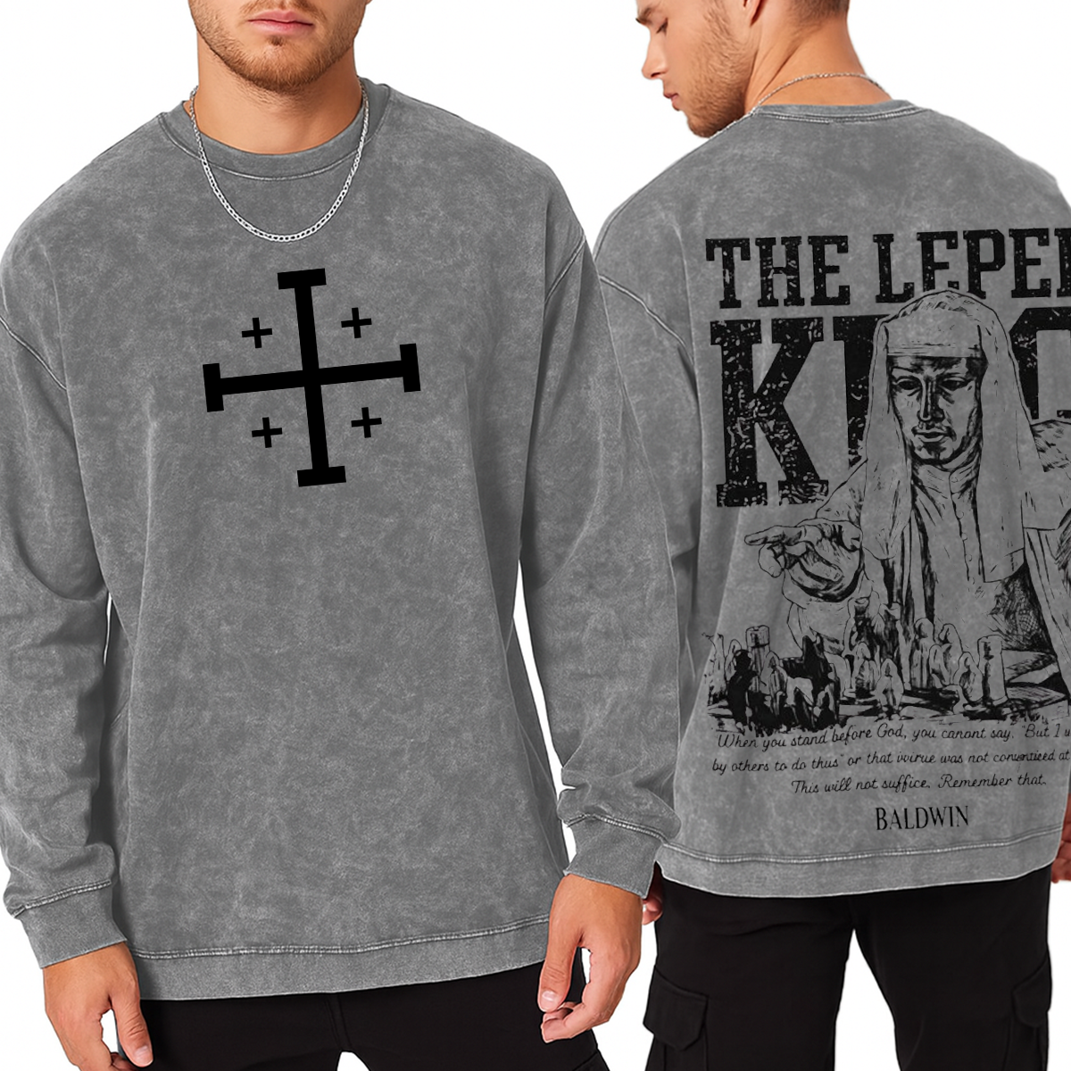 King Baldwin IV Oversized T-shirt/Crewneck/Hoodie