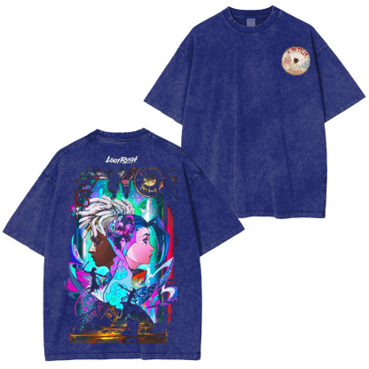 Jinx and Ekko Arcane Oversized T-shirt/Crewneck/Hoodie
