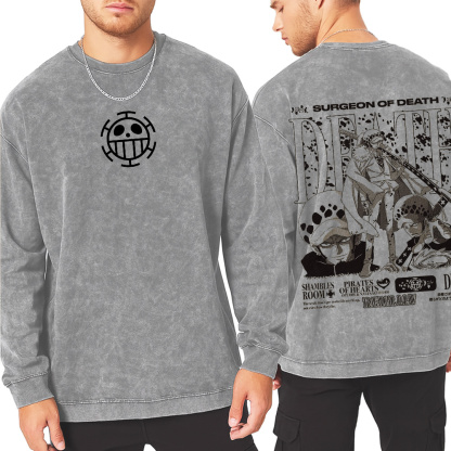 Heart Pirates One Piece Oversized T-shirt/Crewneck/Hoodie