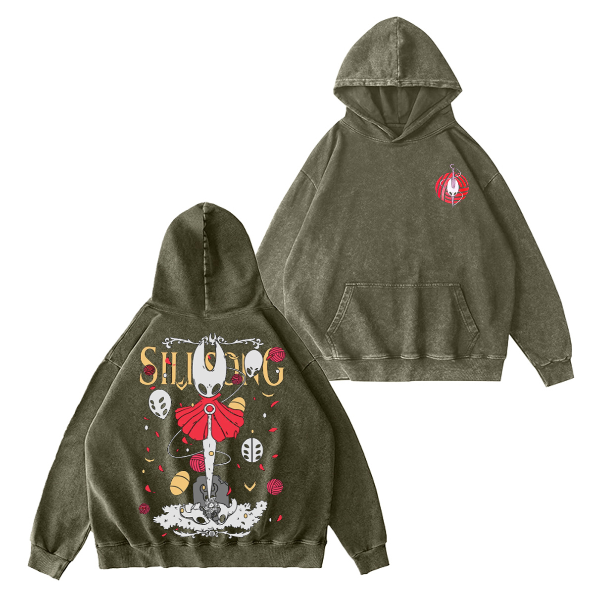 Silksong Hollow Knight Oversized T-shirt/Crewneck/Hoodie