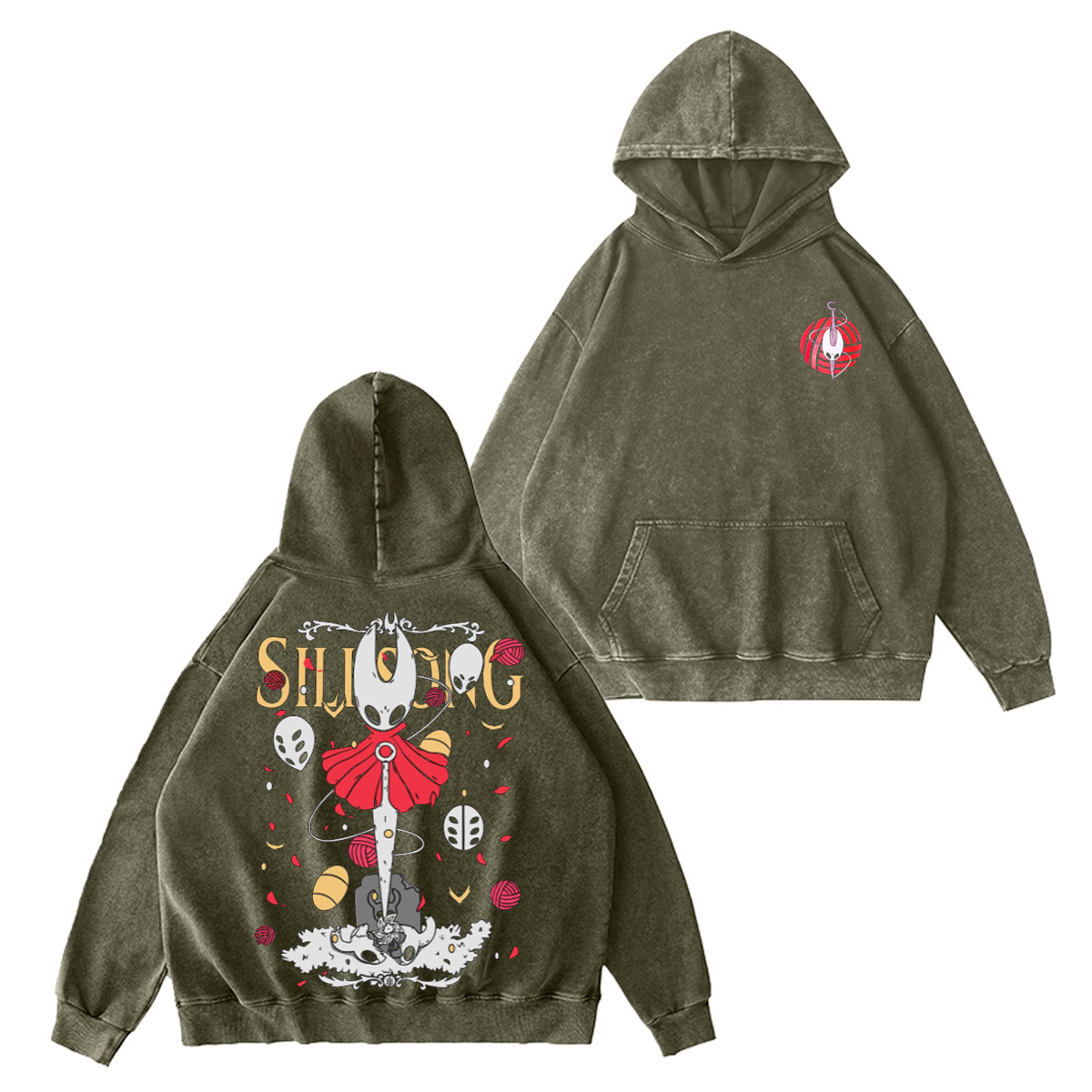 Silksong Hollow Knight Oversized T-shirt/Crewneck/Hoodie