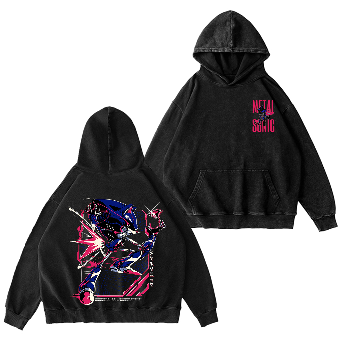 Metal Sonic Oversized T-shirt/Crewneck/Hoodie