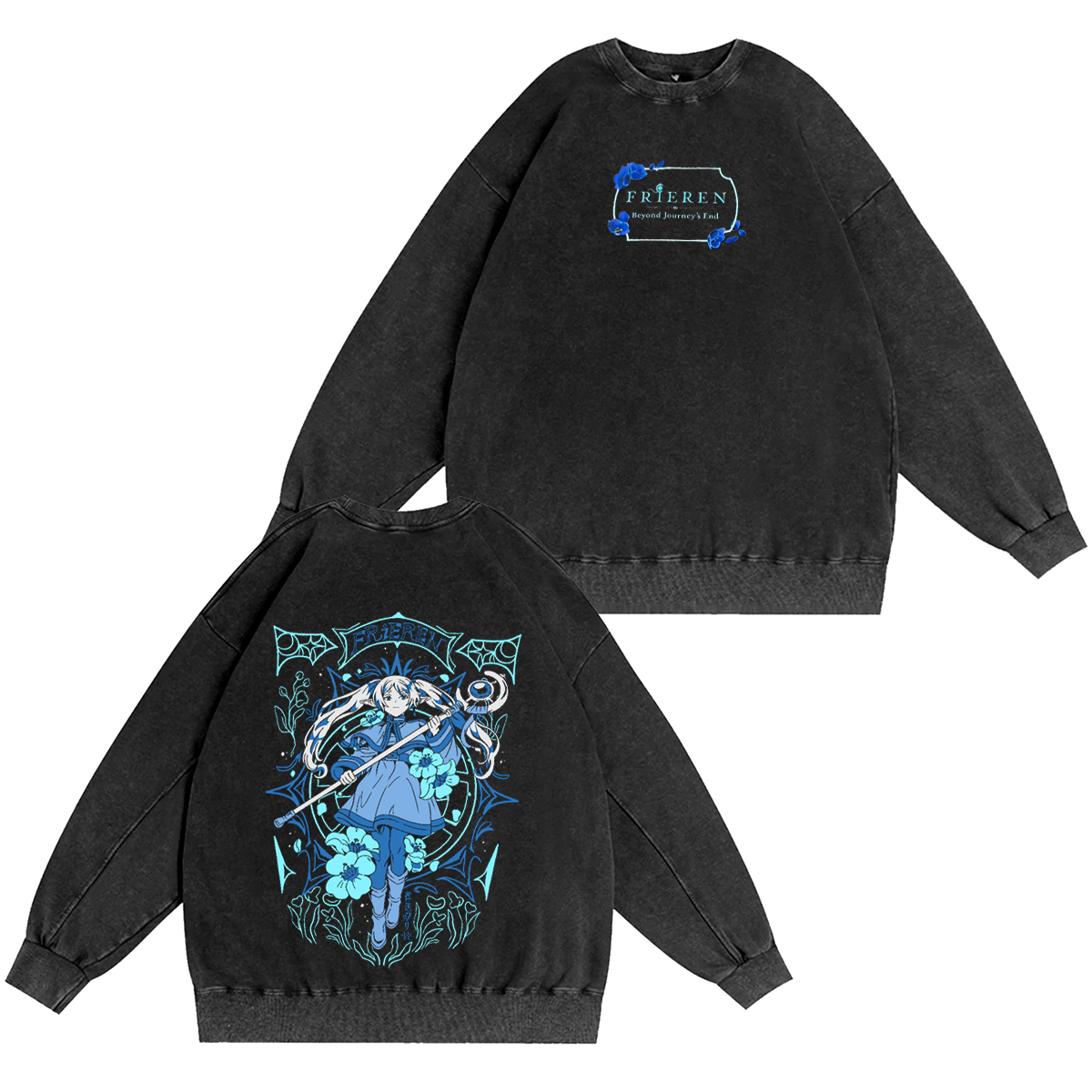 Frieren: Beyond Journey’s End Washed T-shirt/Crewneck/Hoodie