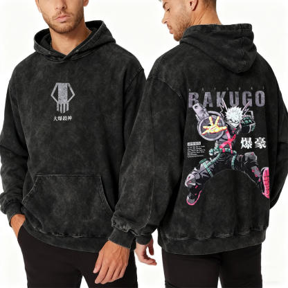 My Hero Academia Washed T-shirt/Crewneck/Hoodie