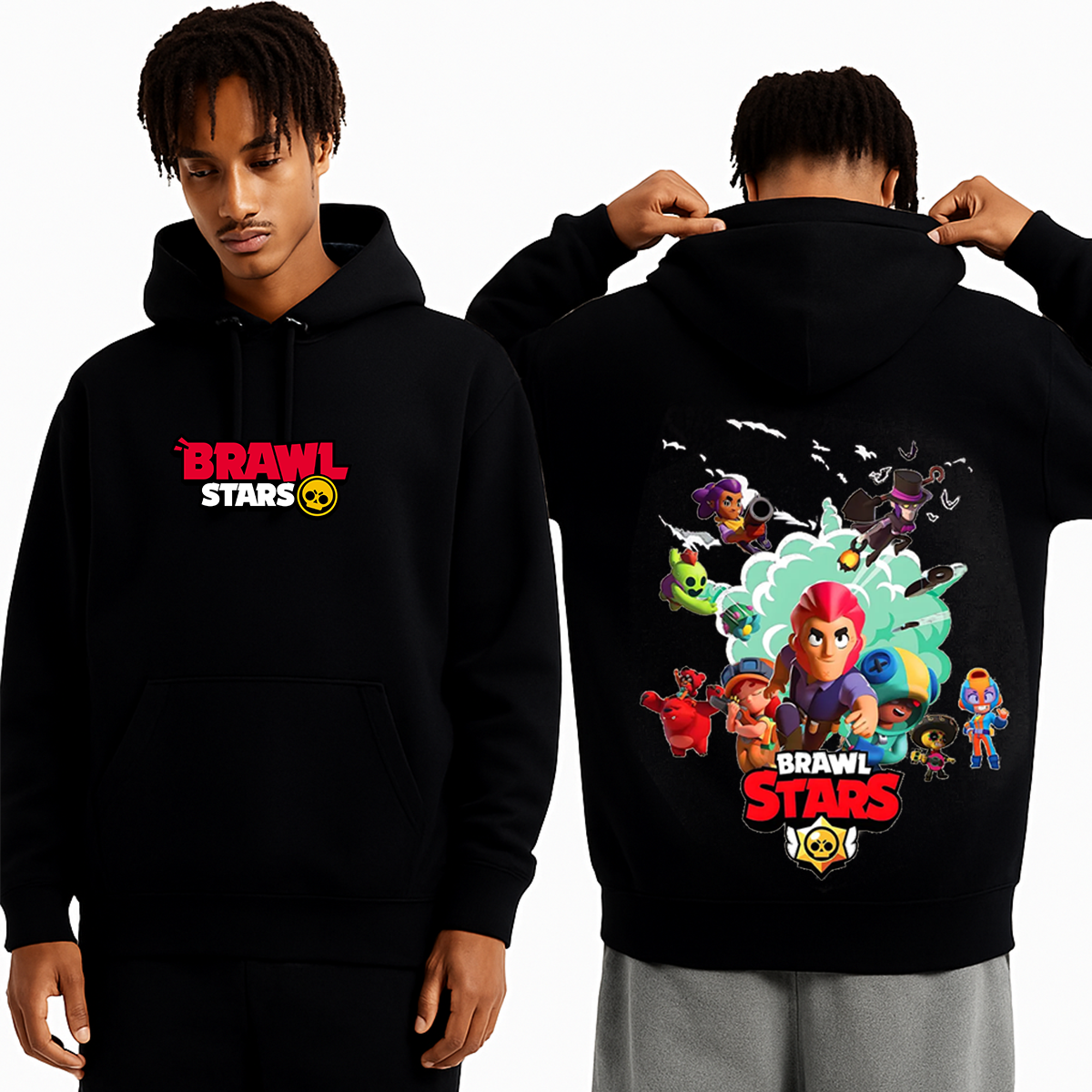 Brawl Stars Game Mens Graphic Oversized T-shirt/Crewneck/Hoodie