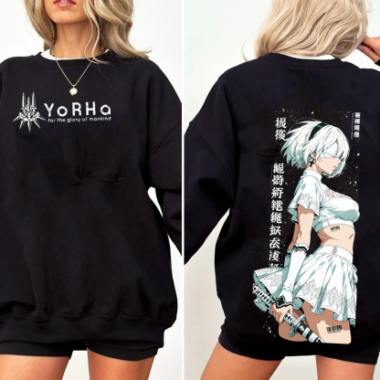 NieR: Automata Washed T-shirt/Crewneck/Hoodie