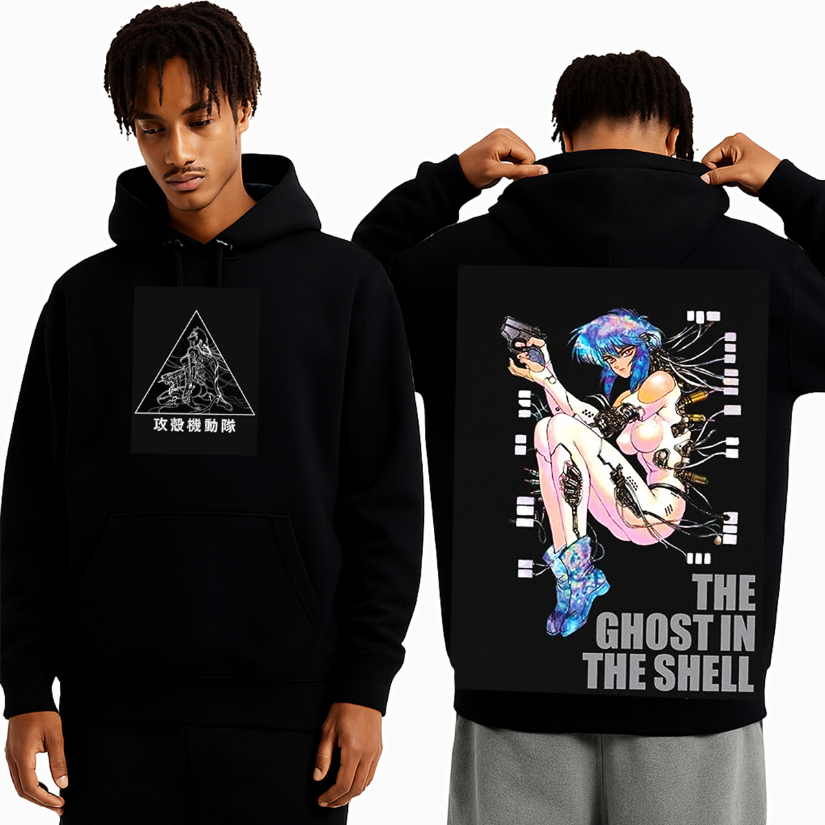Ghost in the Shell Vintage Washed T-shirt/Crewneck/Hoodie