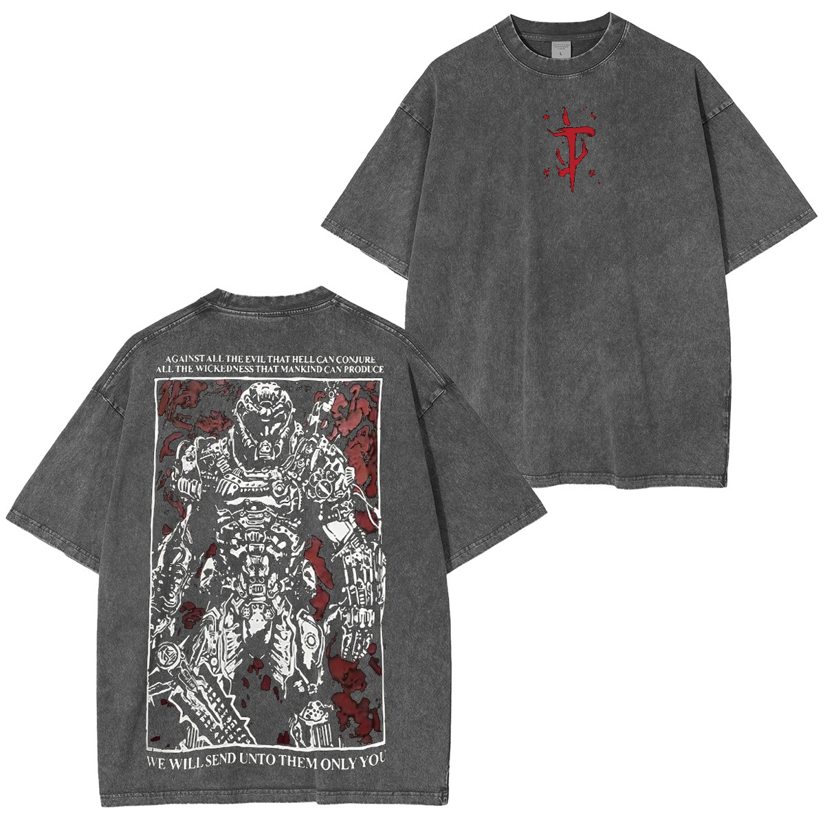 Doom Slayer Oversized T-shirt/Crewneck/Hoodie