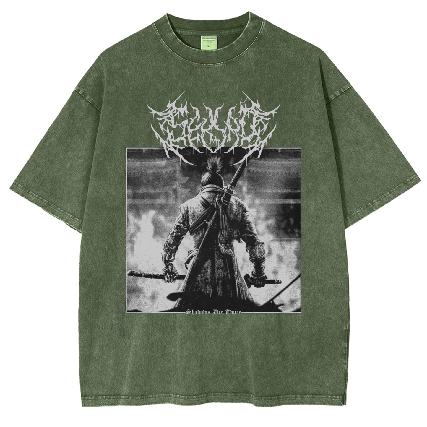 Sekiro: Shadows Die Twice Vintage Unisex Washed T-Shirt
