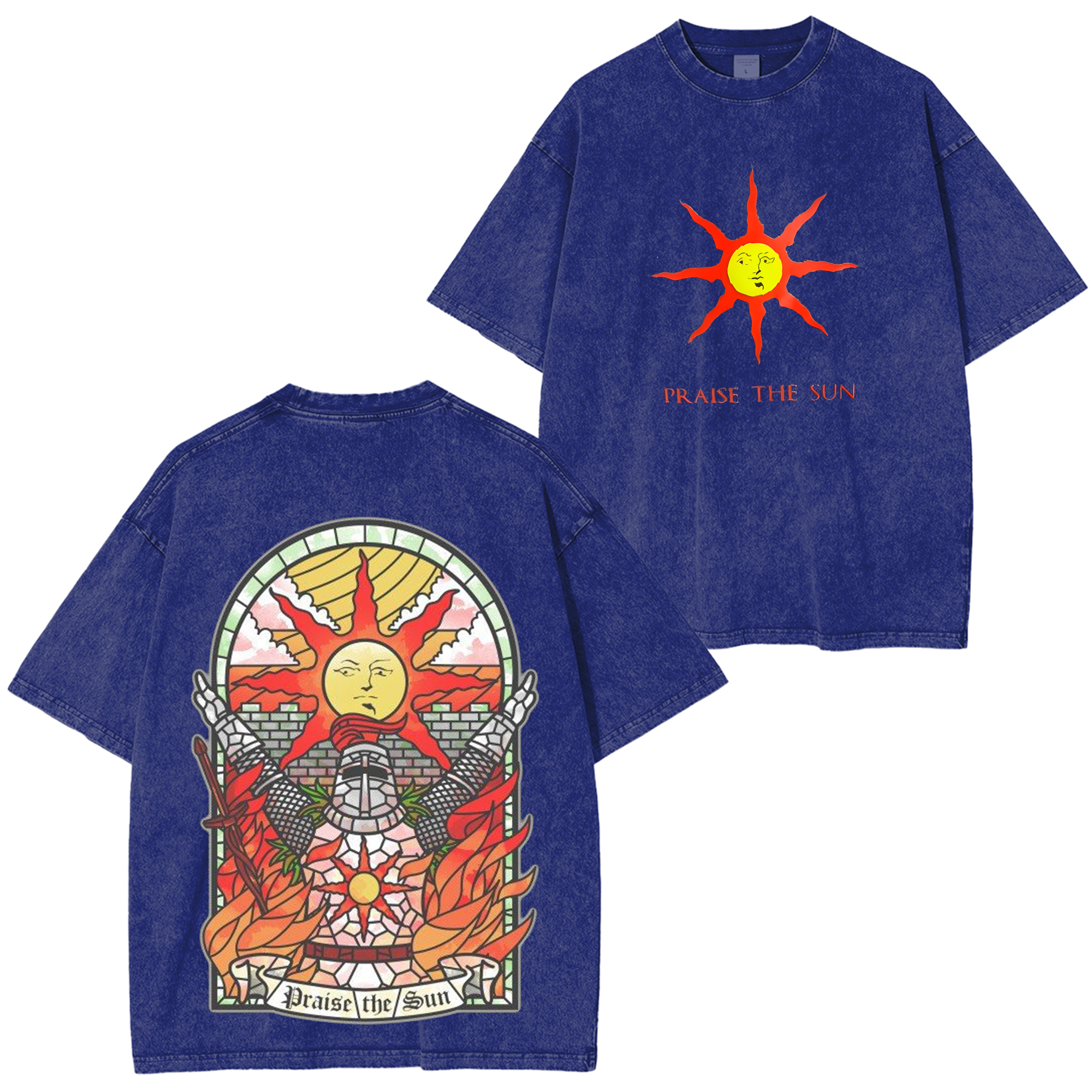 Praise The Sun Tarot Card Thank God Online T-Shirt