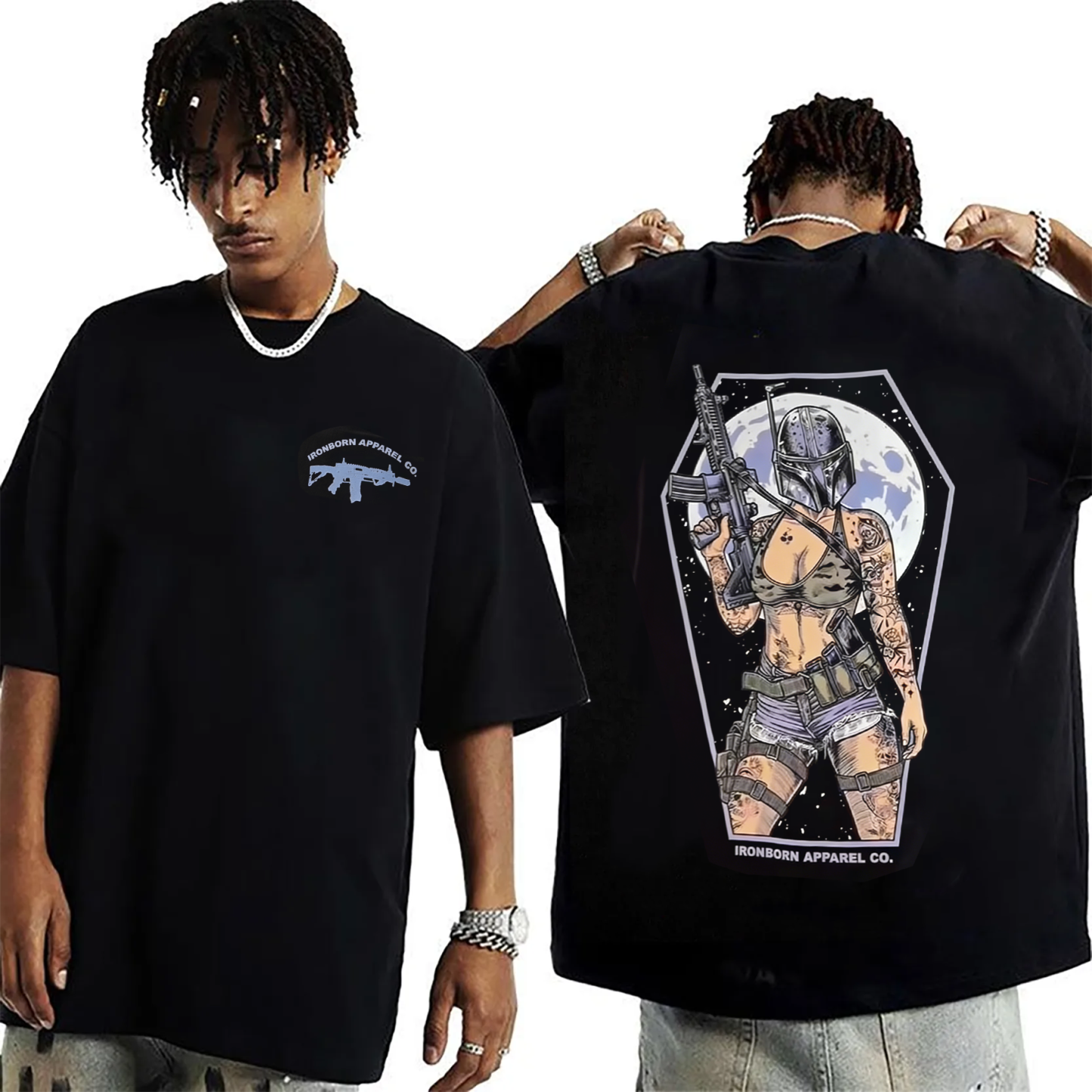 Sexy Guns And Buns Oversized T-shirt/Crewneck/Hoodie